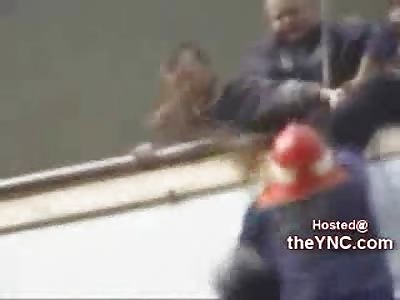 Deranged Man Breaks both Legs in Bizarre Suicide Attempt