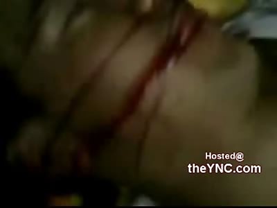 Cops Checking out the Dead Drunk Driver