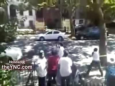 Unreal: Handicap Man with One Leg Fights with his Own Crutches