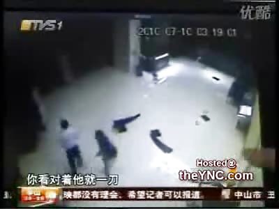 Samurai Theives Attack Patrons at 5 Star Hotel in China