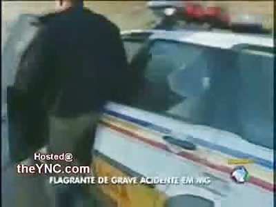 Out of Control Car Crashes into Parked Vehicles Killing one