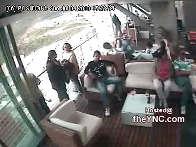 Guy Commits Suicide by Doing a Swan Dive off 5 Floor as People Watch in Awe (Full Video Includes Landing)