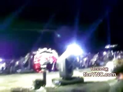 Singer Pink Nearly Dies When her Cord Snaps During Performance in Germany