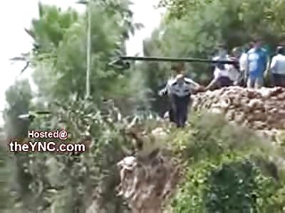 Pretty but Suicidal Female is Yanked by her Hair to Ruin her Attempt at Death