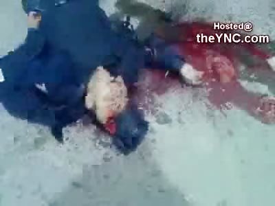 Mexican Cartel Soldier takes 4 Cops Out of this Life along with Himself