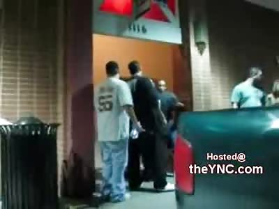 Idiot Gets Beaten Badly After Knocking Chick Out at Club