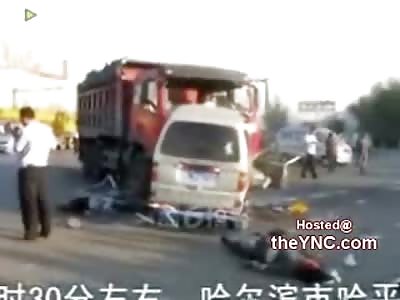 Terrible Crash Leaves Bodies in the Street