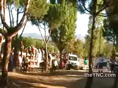 I think your Gonna Need a Bigger Fence to Hold that Bull (Watch Kid at End of Video)