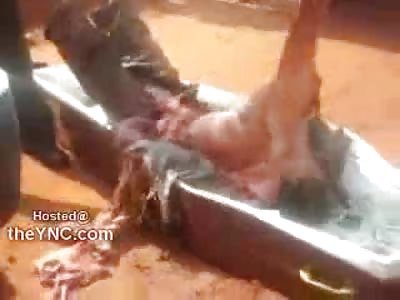 Oh My Fuck*ng God: Possibly the Most Crushed and Mangled Man Ever here at the YNC