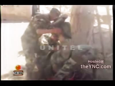 Disturbing and Barbaric Upside Down Water Torture of Soldier in Bolivia (Watch Full Video)