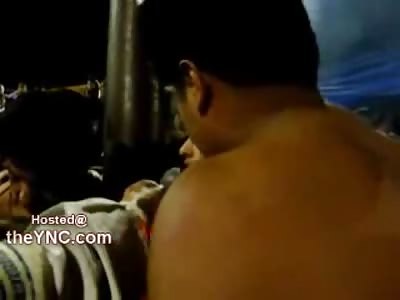 SHOCK: Attempted Lynching and Burning Alive of half Naked Female and Male Accomplises