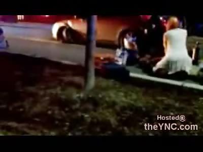 Chaos after Police Shoot Dead 20 Year Old College Kid outside of Bar in NY