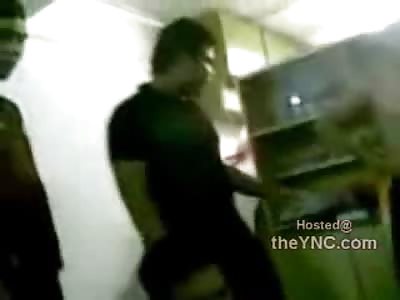 Murdered Man Gawked on By Crowd as He Bleeds out