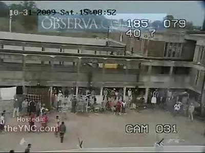 Man Fatally Stabbed in Fight, Drops Dead, gets Carried Off by Crowd (Watch bottom of Screen)
