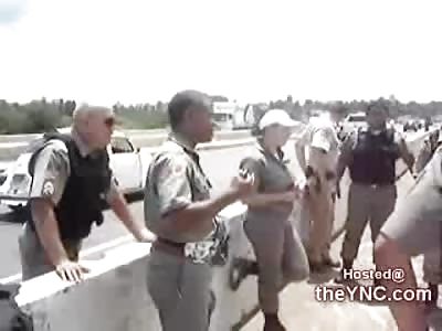 Crazy Suicidal Kid talks to Police and then Falls to his Maybe Death