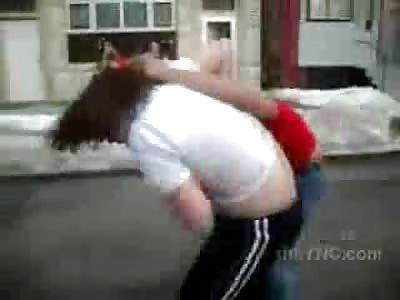 White Chick is the Ghetto Superstar .... Whoops Latinas Ass