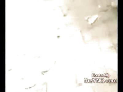 Zap!! Raving Suicidal Maniac is Fried off of the Tower (New, Watch Slow Motion)