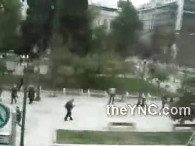 Fireball to the Face...Slow Motion at the End of the Video