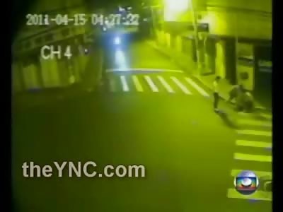 Transvestite Stabbed to Death Multiple Times on the Street Corner