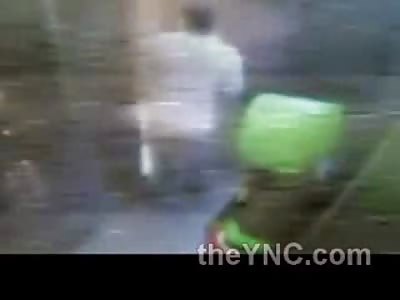 Thug Scumbag Shoots Man in the Back 