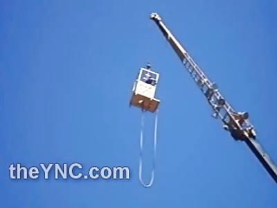 Bunji Jumping goes Terribly Wrong in front of Horrified Camera Girl