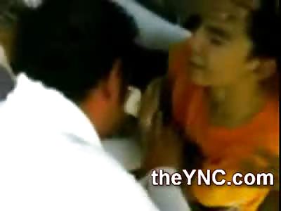 Poor Kid with Horribly Broken Arm has it Wrapped in Saran Wrap???