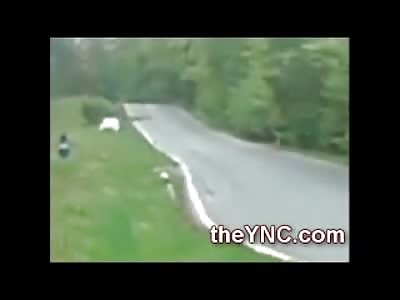 Young Girl Killed in Horrific Rally Crash (Raw Video followed by Multiple other Clips, Censored by News Agencies)