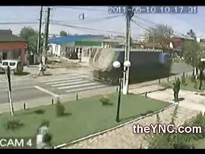 Woman COMPLETELY does not see a Bus...now in a Coma