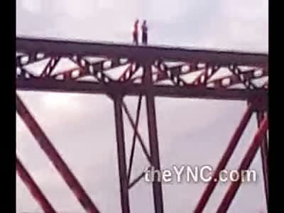 22 Year Old Kid Drunk off His Ass Wanted to Go for a Swim .... But Jumped to His Death Instead