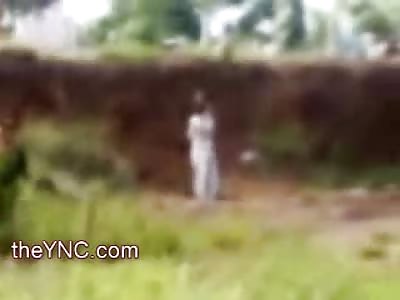 Unseen Cell Phone Execution of Killer in Vietnam gets Final Bullet to Seal his Fate