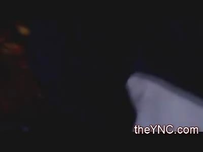 Pretty Female Moaning wants Help from Someone as she Lies in a Pile of Garbage Dying