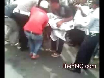 Gruesome Aftermath of a Very Very Messy Bus Crash