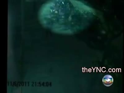 Scared Man is Brutally Executed on the Street, Recorded by Security Cameras