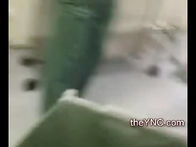 Gruesome Train Foot that WILL Need to be Amputated