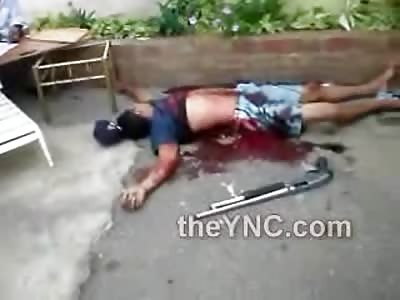 Shotugun Wielding Thief .....Tries Robbing the Wrong House