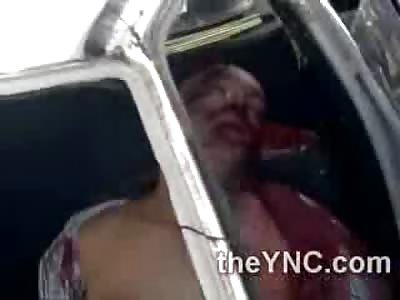 Shirtless Man Dies Bloody Death