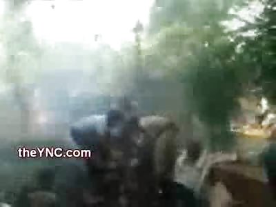 Horrific Immediate Aftermath of Terrorist Bombing in New Delhi of Court Building