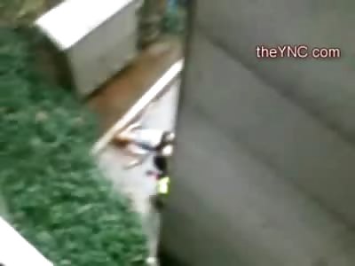 Short Video of a the View out the Window of where a Girl Killed Herself