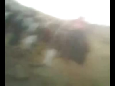 Murderer Executed as Wife tries to Save Him by Lying on Top of Him