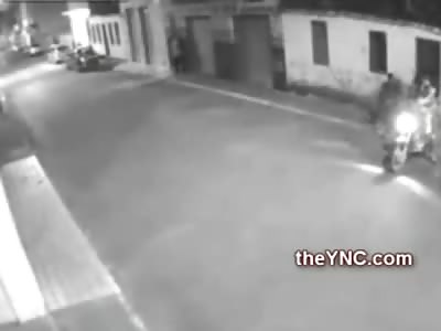 WOMAN DRIVERS: Lady Crashes Motorcycle Directly into Wall...LOLOL