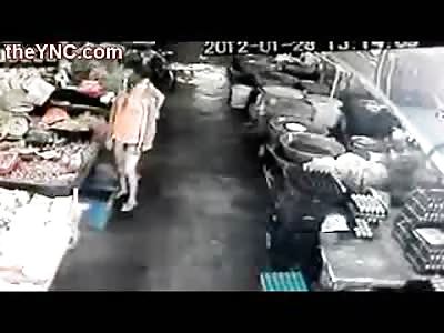 This Girl Doesn't Like anyone Touching Her Ass