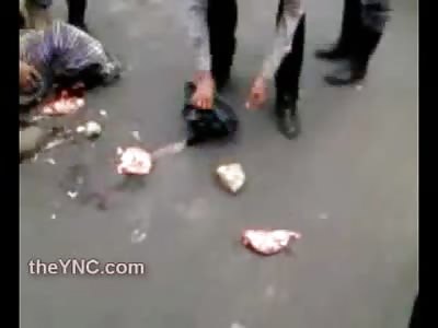 Picking up the Pretty Womans Brains off the Road