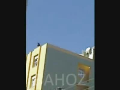 17 Year Old Girl jumps to her Death from a Tall Building captured on Cell Phone Camera
