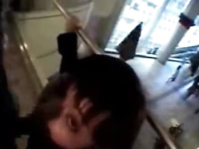 Shocking Oral Sex in a Busy Public Mall