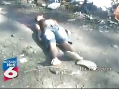 Pretty Girl in Black Bra Found Dead on the Road