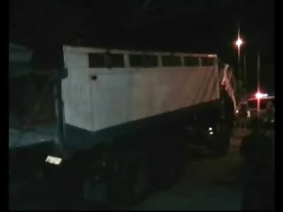 Truck Driver creates a Homemade Guillotine Death Trap Crushing his Own Head in Bizarre Death