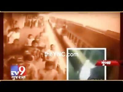 Wait for Me!!  Man triny to Catch the Train is Crushed to Death in Horrific Death