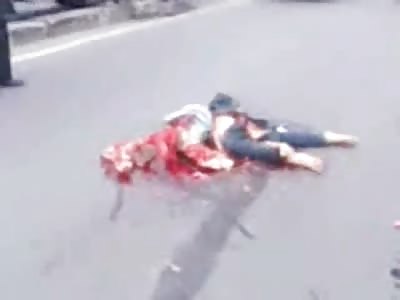 Alternate Angle to Yesterdays Splattered Female