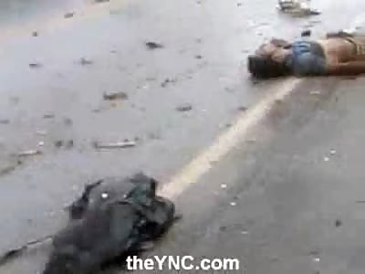 TOTAL DEVASTATION: Insane Carnage Following Horrific Bus vs Car Accident