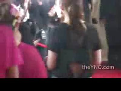 LMFAO: Kim Kardasian Flour Bombed by PETA Protester